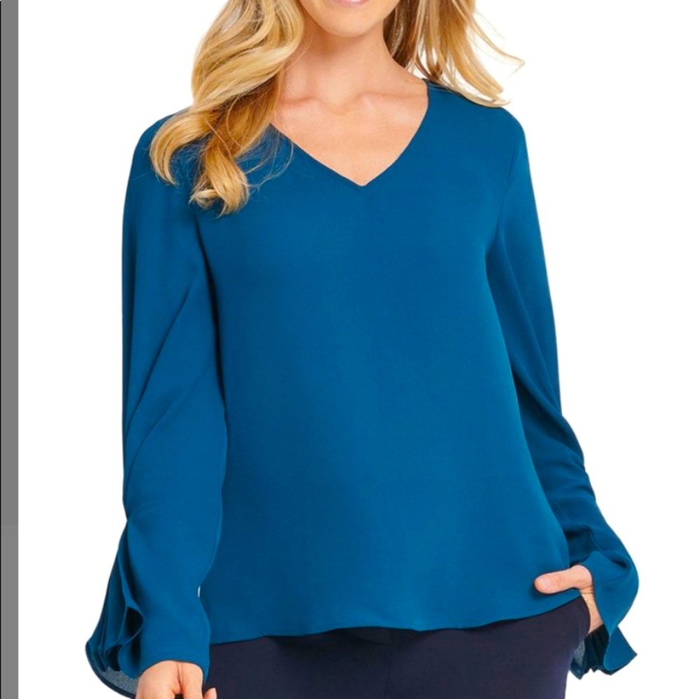 NEW DKNY Large teal long sleeve.